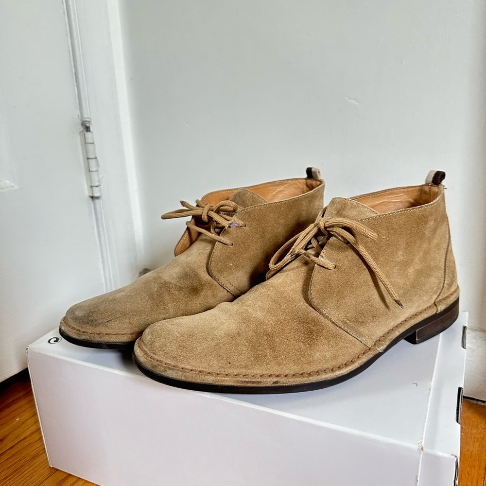Men’s Size 11 - Coach Suede Desert Chukka Boots